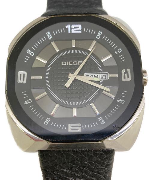 DIESEL（ディーゼル）DIESEL (ディーゼル) リストウォッチ ブラックの古着・服飾アイテム