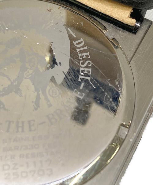 DIESEL（ディーゼル）DIESEL (ディーゼル) リストウォッチ ブラックの古着・服飾アイテム