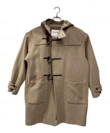 CITEN（シテン）の古着「ウール ダッフルコート」｜ブラウン