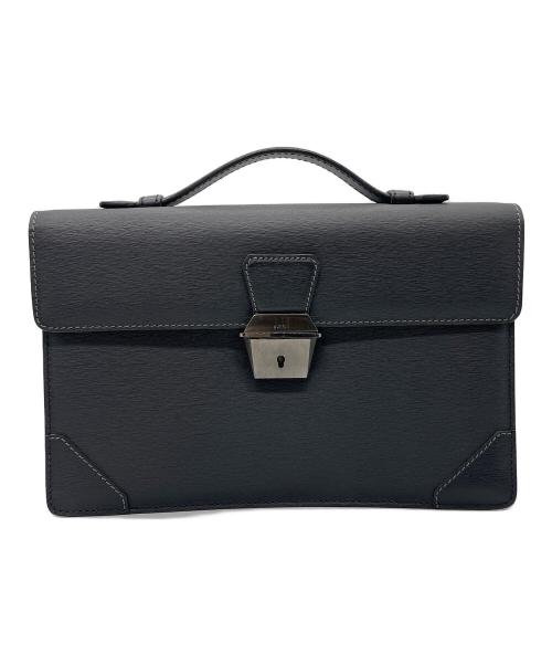 dunhill（ダンヒル）dunhill (ダンヒル) セカンドバッグ ブラックの古着・服飾アイテム