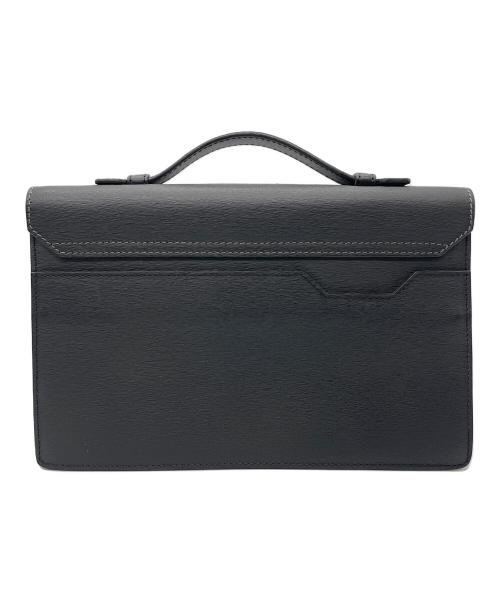dunhill（ダンヒル）dunhill (ダンヒル) セカンドバッグ ブラックの古着・服飾アイテム