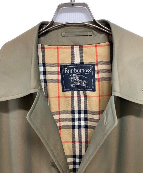 Burberry's（バーバリー）Burberry's (バーバリーズ) ステンカラーコート 玉虫色 サイズ:94 175の古着・服飾アイテム