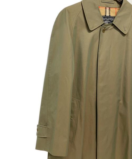 Burberry's（バーバリー）Burberry's (バーバリーズ) ステンカラーコート 玉虫色 サイズ:94 175の古着・服飾アイテム