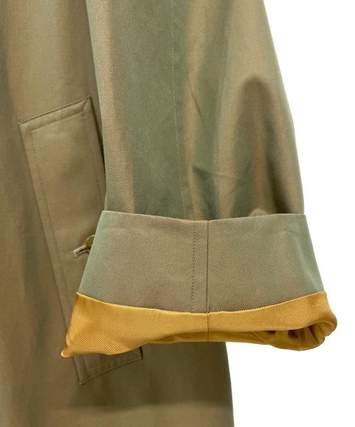 Burberry's（バーバリー）Burberry's (バーバリーズ) ステンカラーコート 玉虫色 サイズ:94 175の古着・服飾アイテム