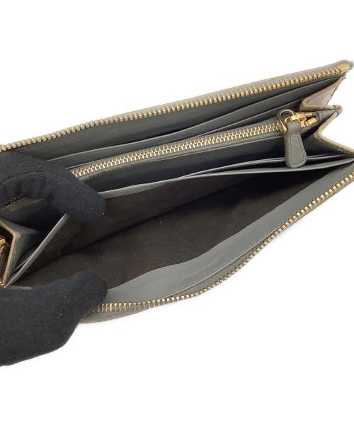 MIU MIU（ミュウミュウ）MIU MIU (ミュウミュウ) ラウンドファスナー財布の古着・服飾アイテム