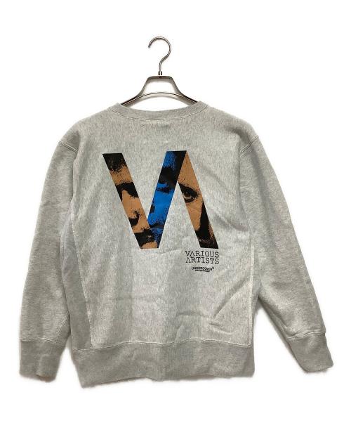 Champion（チャンピオン）Champion (チャンピオン) UNDERCOVER (アンダーカバー) VARIOUS ARTIST スウェット ライトグレー サイズ:LARGEの古着・服飾アイテム