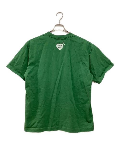 HUMAN MADE（ヒューマンメイド）HUMAN MADE (ヒューマンメイド) 半袖カットソー グリーン サイズ:XLの古着・服飾アイテム