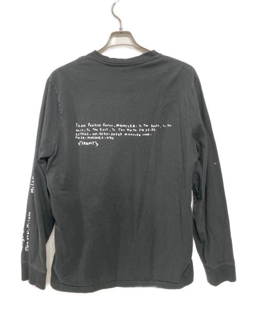 MONCLER（モンクレール）MONCLER (モンクレール) 長袖カットソー ブラック サイズ:XLの古着・服飾アイテム