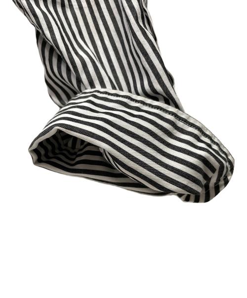 uniform experiment（ユニフォームエクスペリメント）uniform experiment (ユニフォームエクスペリメント) 長袖シャツ ブラック×ホワイト サイズ:2の古着・服飾アイテム