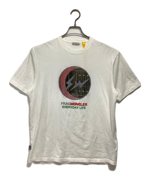 FRAGMENT（フラッグメント）FRAGMENT (フラッグメント) MONCLER (モンクレール) 半袖カットソー ホワイト サイズ:Mの古着・服飾アイテム