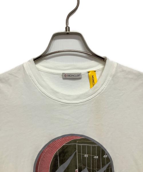 FRAGMENT（フラッグメント）FRAGMENT (フラッグメント) MONCLER (モンクレール) 半袖カットソー ホワイト サイズ:Mの古着・服飾アイテム