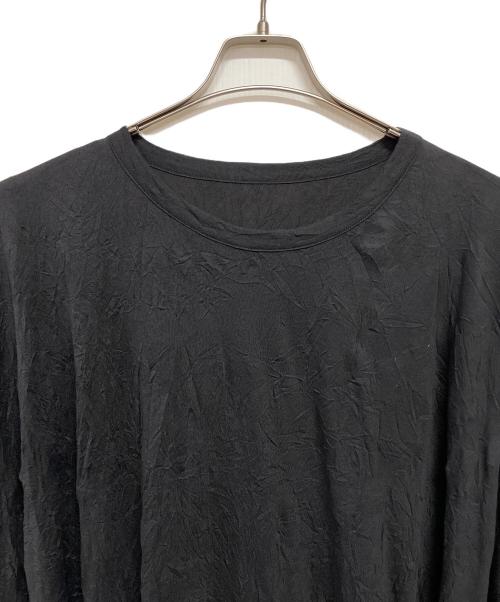 GROUND Y（グラウンドワイ）GROUND Y (グラウンドワイ) WASHER JUMBO T-SHIRT ブラック サイズ:3の古着・服飾アイテム