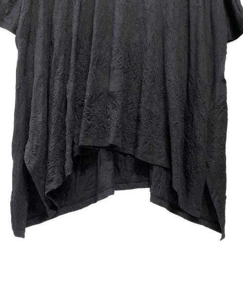 GROUND Y（グラウンドワイ）GROUND Y (グラウンドワイ) WASHER JUMBO T-SHIRT ブラック サイズ:3の古着・服飾アイテム