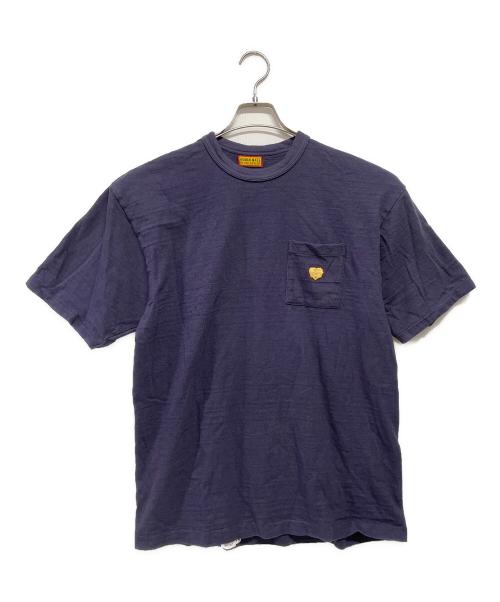 HUMAN MADE（ヒューマンメイド）HUMAN MADE (ヒューマンメイド) 半袖カットソー ネイビー サイズ:Mの古着・服飾アイテム