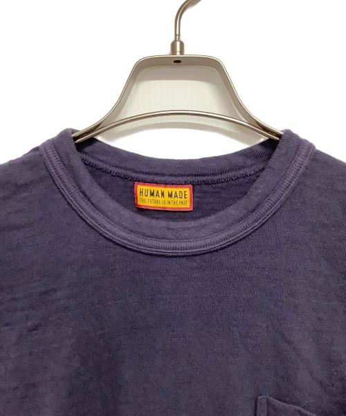 HUMAN MADE（ヒューマンメイド）HUMAN MADE (ヒューマンメイド) 半袖カットソー ネイビー サイズ:Mの古着・服飾アイテム