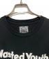 中古・古着 WASTED YOUTH (ウエステッド ユース) 長袖カットソー ブラック サイズ:XL：9000円