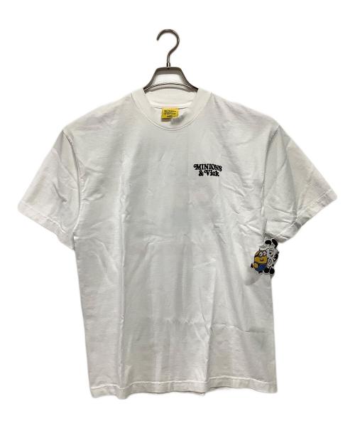 VERDY（ヴェルディ）VERDY (ヴェルディ) ミニオンズ (ミニオンズ) 半袖カットソー ホワイト サイズ:LARGEの古着・服飾アイテム