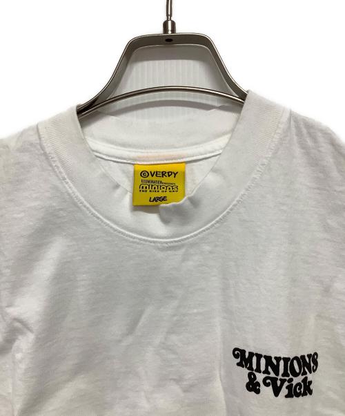 VERDY（ヴェルディ）VERDY (ヴェルディ) ミニオンズ (ミニオンズ) 半袖カットソー ホワイト サイズ:LARGEの古着・服飾アイテム