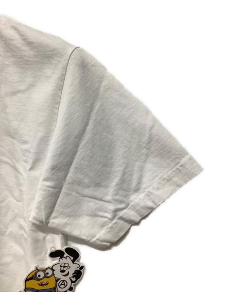 VERDY（ヴェルディ）VERDY (ヴェルディ) ミニオンズ (ミニオンズ) 半袖カットソー ホワイト サイズ:LARGEの古着・服飾アイテム