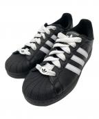 adidasアディダス）の古着「ローカットスニーカー Superstar II」｜ブラック
