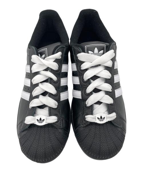 adidas（アディダス）adidas (アディダス) ローカットスニーカー Superstar II ブラック サイズ:27の古着・服飾アイテム