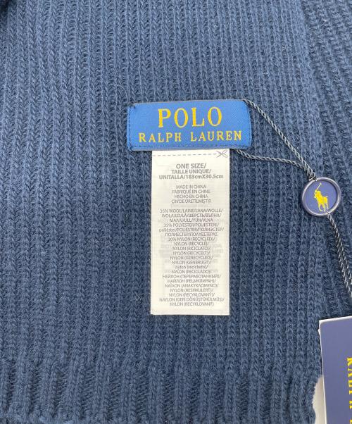 RALPH LAUREN（ラルフローレン）RALPH LAUREN (ラルフローレン) ベアニットマフラー 未使用品の古着・服飾アイテム