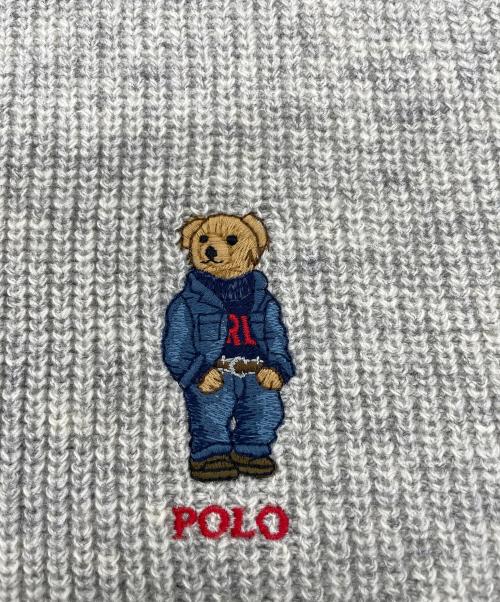 RALPH LAUREN（ラルフローレン）RALPH LAUREN (ラルフローレン) ベアニットマフラー 未使用品の古着・服飾アイテム