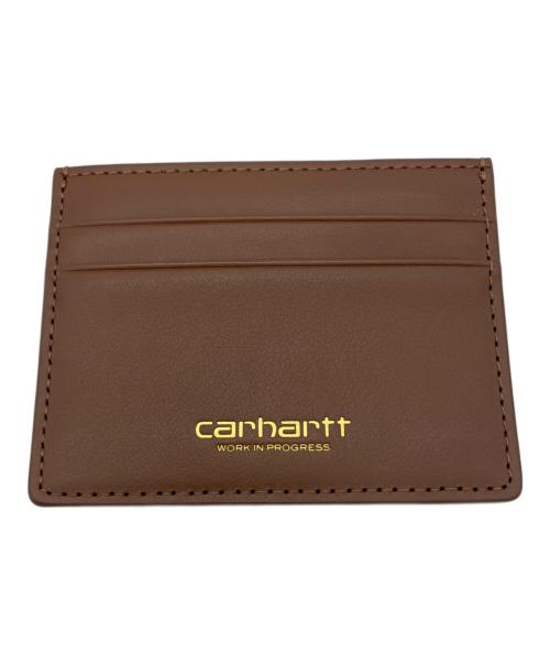 CarHartt（カーハート）CarHartt (カーハート) カードケース ブラウンの古着・服飾アイテム