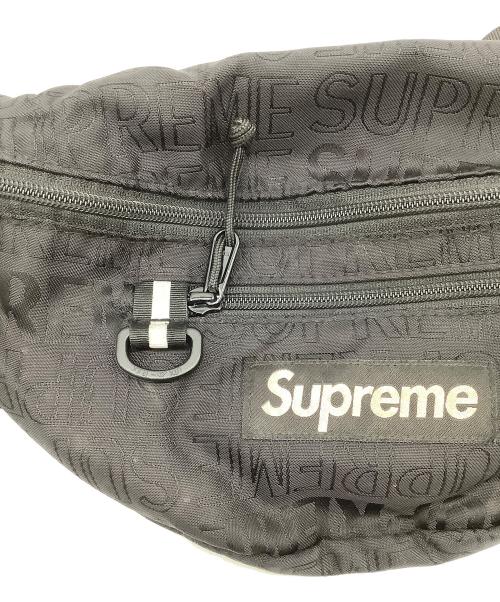 SUPREME（シュプリーム）SUPREME (シュプリーム) ウエストバッグ ブラックの古着・服飾アイテム