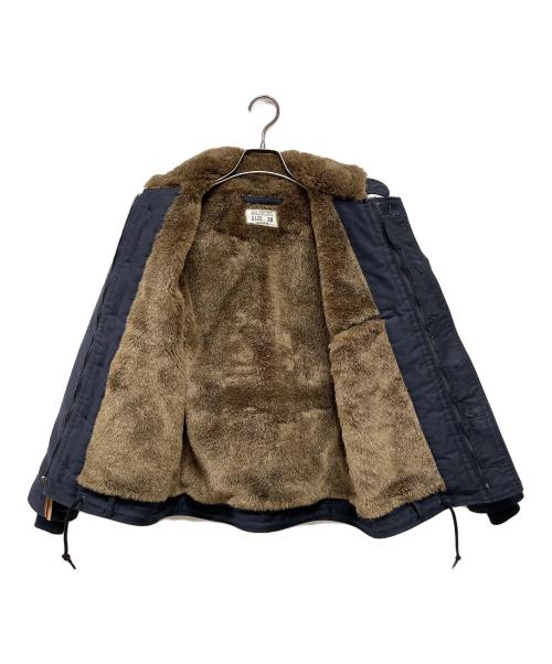 HOUSTON（ヒューストン）HOUSTON (ヒューストン) デッキジャケット ネイビー サイズ:38の古着・服飾アイテム