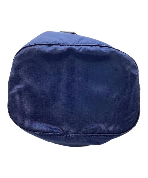 PRADA（プラダ）PRADA (プラダ) ナイロン巾着ポーチ ネイビーの古着・服飾アイテム