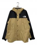THE NORTH FACEザ ノース フェイス）の古着「MOUNTAIN LIGHT JACKET （マウンテンライトジャケット）」｜ベージュ×ブラック