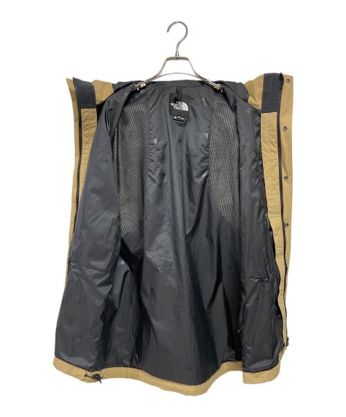 THE NORTH FACE（ザ ノース フェイス）THE NORTH FACE (ザ ノース フェイス) MOUNTAIN LIGHT JACKET （マウンテンライトジャケット） ベージュ×ブラック サイズ:XLの古着・服飾アイテム