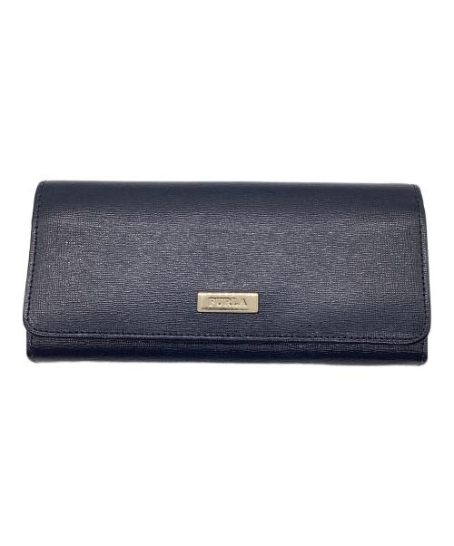 FURLA（フルラ）FURLA (フルラ) 長財布 ネイビーの古着・服飾アイテム