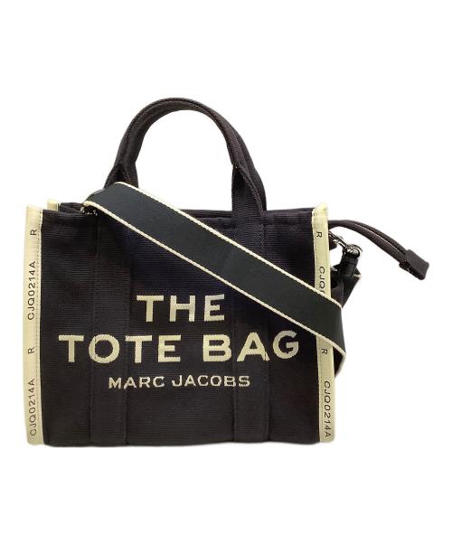 MARC JACOBS（マークジェイコブズ）MARC JACOBS (マークジェイコブズ) THE JACQUARD EDIUM TOTE BAG ブラックの古着・服飾アイテム