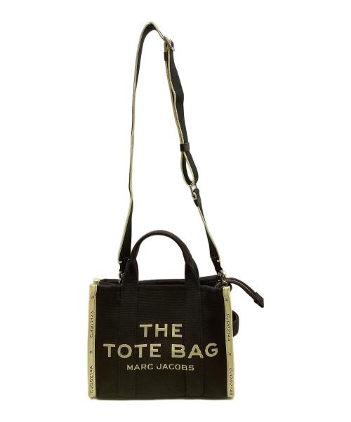 MARC JACOBS（マークジェイコブズ）MARC JACOBS (マークジェイコブズ) THE JACQUARD EDIUM TOTE BAG ブラックの古着・服飾アイテム