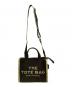 MARC JACOBS (マークジェイコブズ) THE JACQUARD EDIUM TOTE BAG ブラック：13000円