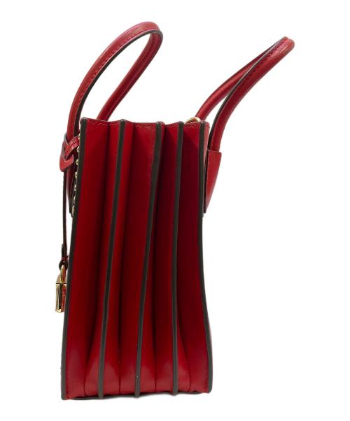 MICHAEL KORS（マイケル・コース）MICHAEL KORS (マイケル・コース) 2WAYスタッズバッグ レッドの古着・服飾アイテム