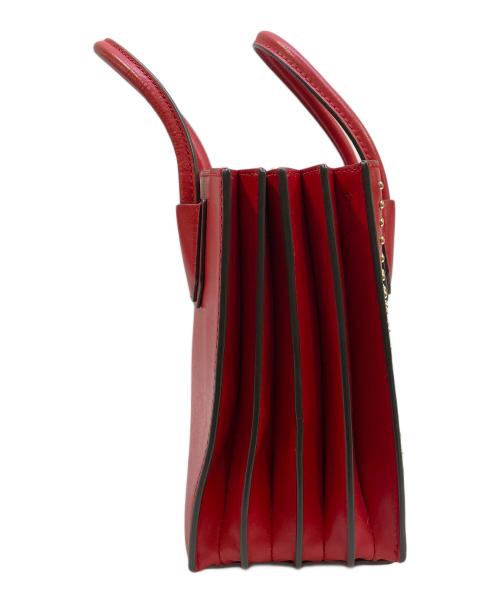 MICHAEL KORS（マイケル・コース）MICHAEL KORS (マイケル・コース) 2WAYスタッズバッグ レッドの古着・服飾アイテム