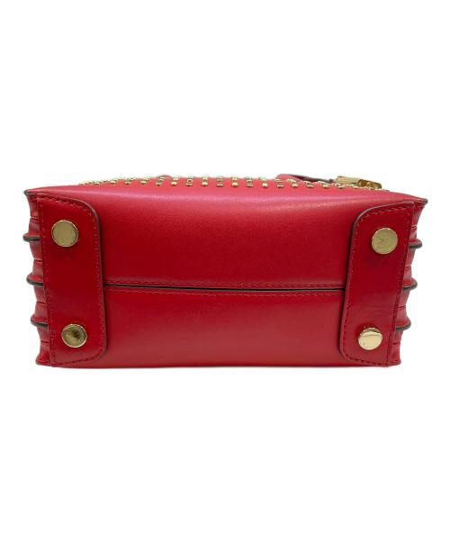 MICHAEL KORS（マイケル・コース）MICHAEL KORS (マイケル・コース) 2WAYスタッズバッグ レッドの古着・服飾アイテム