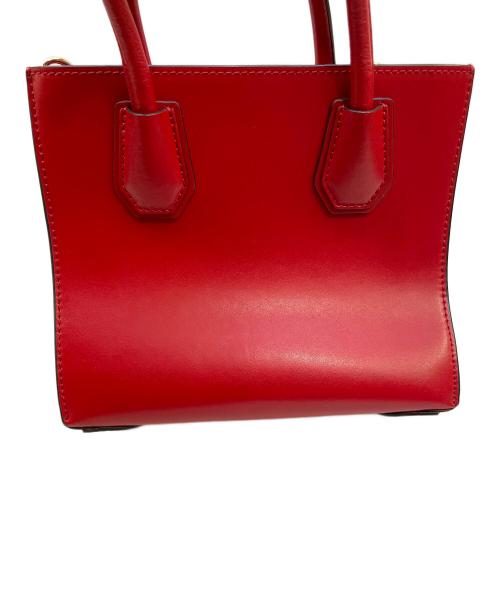 MICHAEL KORS（マイケル・コース）MICHAEL KORS (マイケル・コース) 2WAYスタッズバッグ レッドの古着・服飾アイテム
