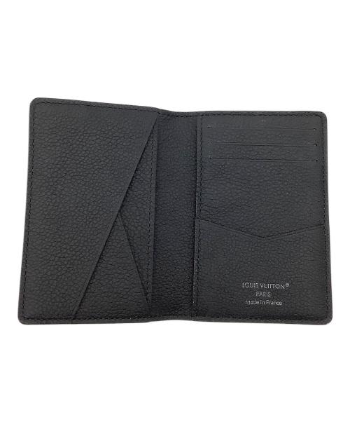 LOUIS VUITTON（ルイ ヴィトン）LOUIS VUITTON (ルイ ヴィトン) カードケース オーガナイザー･ドゥ ポッシュ ブラックの古着・服飾アイテム