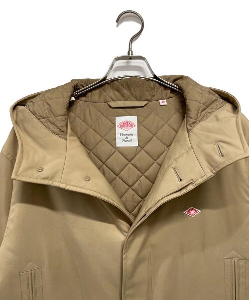 DANTON（ダントン）DANTON (ダントン) 中綿コート ベージュ サイズ:42の古着・服飾アイテム