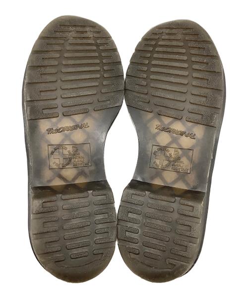 Dr.Martens（ドクターマーチン）Dr.Martens (ドクターマーチン) 3ホール シューズ WHITE STITCH ブラック サイズ:UK8の古着・服飾アイテム