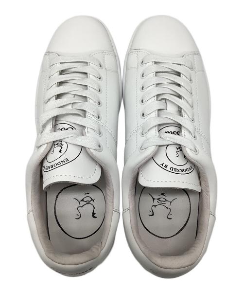 Ossan（オッサン）Ossan (オッサン) ユニセックスレザースニーカー ホワイト サイズ:25の古着・服飾アイテム