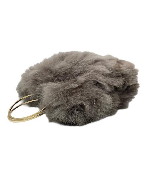 VIOLAd'ORO（ヴィオラドーロ）VIOLAd'ORO (ヴィオラドーロ) ハンドバッグ グレーの古着・服飾アイテム