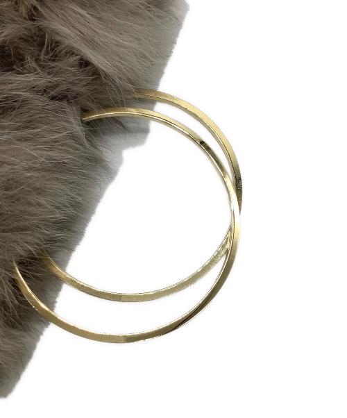 VIOLAd'ORO（ヴィオラドーロ）VIOLAd'ORO (ヴィオラドーロ) ハンドバッグ グレーの古着・服飾アイテム