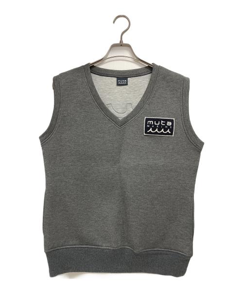 muta MARINE（ムータマリン）muta MARINE (ムータマリン) ボンディングベスト グレー サイズ:Lの古着・服飾アイテム