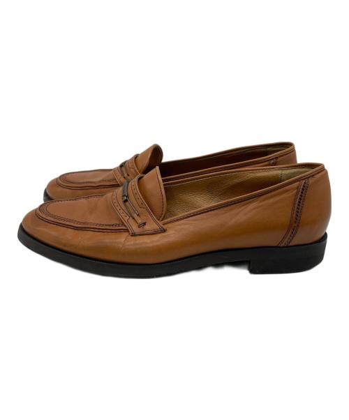 Yves Saint Laurent（イヴサンローラン）Yves Saint Laurent (イヴサンローラン) ローファー ブラウン サイズ:26㎝の古着・服飾アイテム