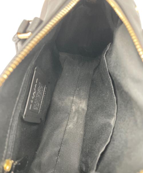 COACH（コーチ）COACH (コーチ) ミニボストンバッグ ブラウンの古着・服飾アイテム